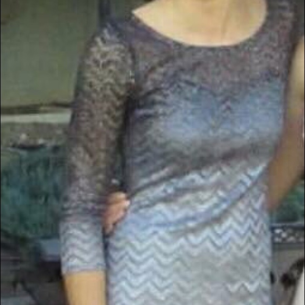Long sleeve dress that’s short.